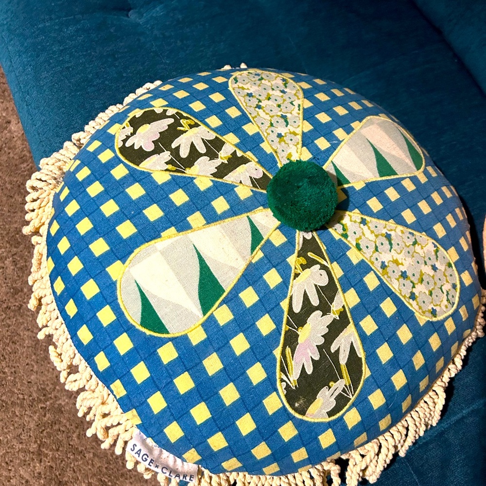 Sage x Clare pillow